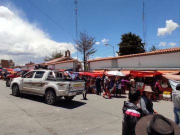 Cercanías del cementerio de Potosí 