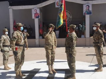 Esta actividad contó con la participación de las unidades militares potosinas. FOTO: RI3