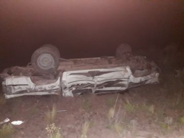 El accidente ocurrió de noche.