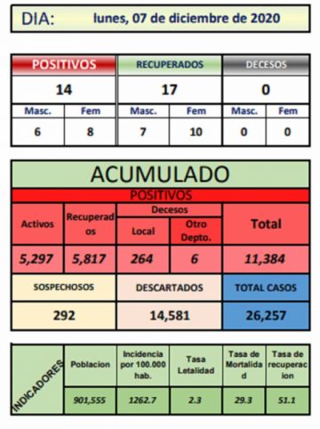 Reporte departamental del Sedes Potosí