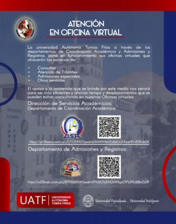 Información para los postulantes a los cursos preuniversitarios