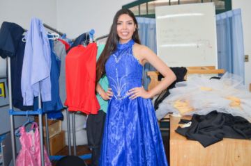 La señorita Potosí, Anais Pilco estará presente luciendo los trajes confeccionados por los adolescentes.