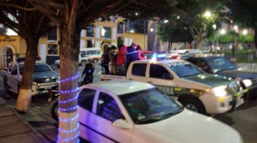 Así fueron conducidos los infractores.