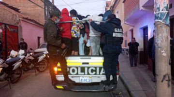 Así fueron conducidos los infractores.