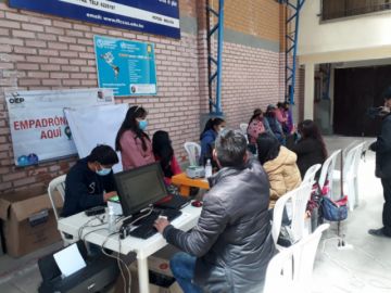 No se registran filas hasta antes de mediodía.