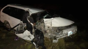 Colisión de vehículos deja una persona herida