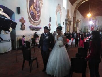 Matrimonios en Potosí se celebraron en notarías y templos.