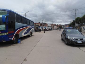 Los comunarios de diferentes regiones del a Departamento de Potosí llegaron a la Villa Imperial 