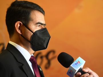  El rector indicó que la distinción es un reconocimiento a los resultados y los logros que ha obtenido la Universidad. FOTO UCB TARIJA