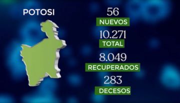 Bolivia supera los 175.000 casos de coronavirus con más de mil contagios nuevos