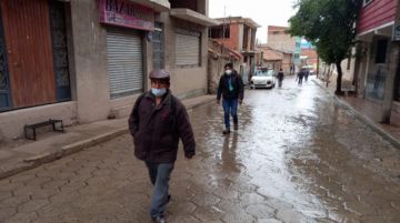 Las diferentes zonas de Potosí están bloqueadas.
