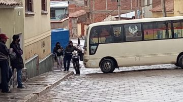 Las diferentes zonas de Potosí están bloqueadas.