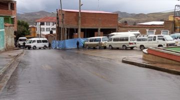 Las diferentes zonas de Potosí están bloqueadas.