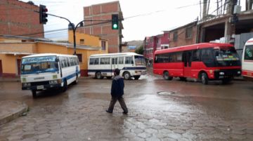 Las diferentes zonas de Potosí están bloqueadas.