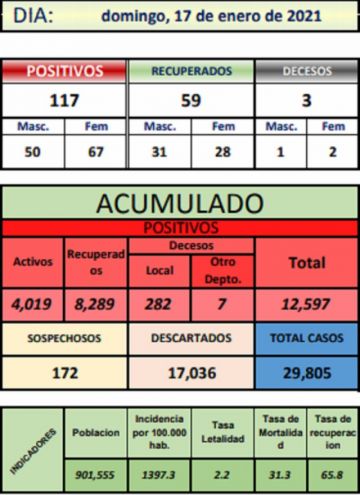 Reporte departamental del Sedes Potosí