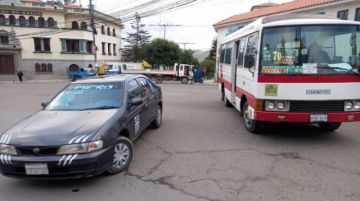 Las calles de la ciudad de Potosí, a las siete de la mañana de este martes.