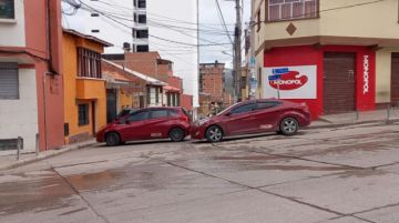 Las calles de la ciudad de Potosí, a las siete de la mañana de este martes.