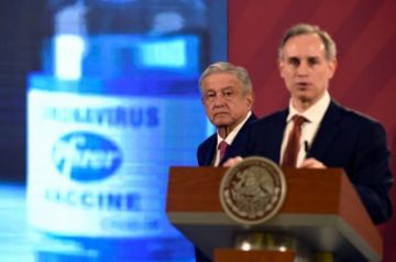 Presidente mexicano dice que “está pasando la etapa crítica” de su contagio de covid-19