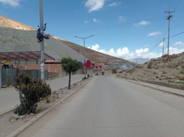 Zonas cercanas al Cerro Rico de Potosí en la jornada de encapsulamiento