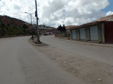 Zonas cercanas al Cerro Rico de Potosí en la jornada de encapsulamiento