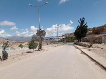 Zonas cercanas al Cerro Rico de Potosí en la jornada de encapsulamiento