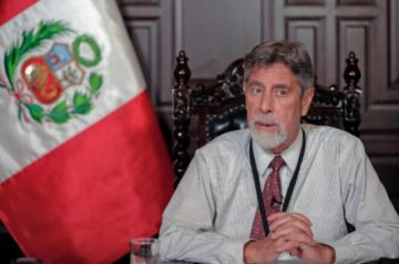 El presidente Sagasti será el primer vacunado contra la covid-19 en Perú