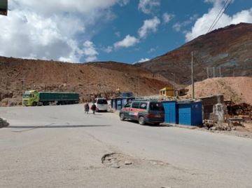 Zonas cercanas al Cerro Rico de Potosí en la jornada de encapsulamiento