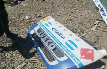 Explosión de camión que transportaba oxígeno de Argentina a Bolivia y deja dos fallecidos
