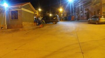 El personal de emergencia trabajó desde la madrugada.
