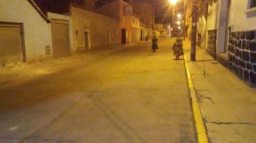 El personal de emergencia trabajó desde la madrugada.