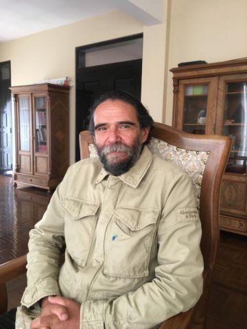 Máximo Pacheco Balanza, Director del Archivo y Biblioteca Nacionales de Bolivia FOTO FCBCB
