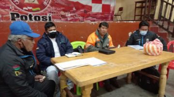 El ampliado se desarrolló en ambientes de la Central Obrera Departamental de Potosí.