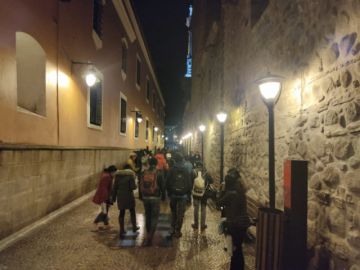 La noche del viernes se habilitó al público. 