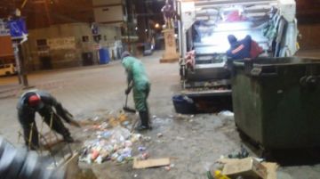 Realizaron la limpieza con el apoyo de 90 trabajadores. FOTO EMAP