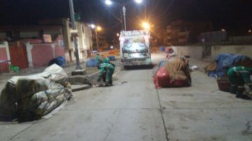 Realizaron la limpieza con el apoyo de 90 trabajadores. FOTO EMAP