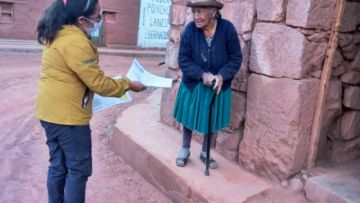 El personal capacitó al los jurados electorales. FOTO: FUENTE DIRECTA
