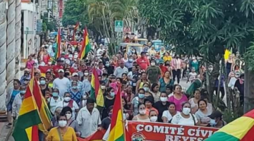 Cívicos suspenden reunión en Santa Cruz y convocan para unirse al Cabildo de Beni