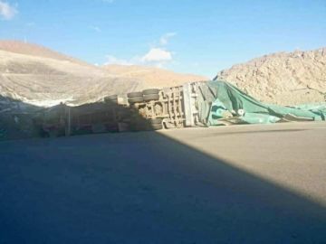 Imágenes del accidente.