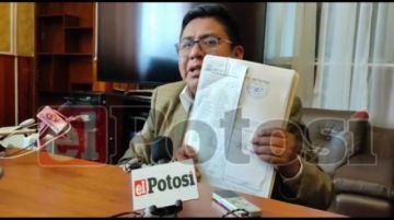 El alcalde promulga ley de transición para la alcaldía de Potosí
