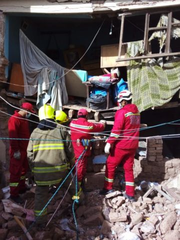 Los bomberos atendieron el hecho
