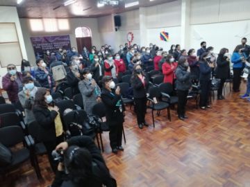 Posesión de directores de de secundaria y escuelas de convenio.