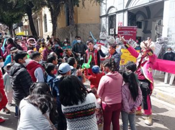 Realizan homenaje a los niños de Potosí