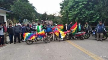 El bloqueo de las fronteras es por 24 horas este martes 27 de abril