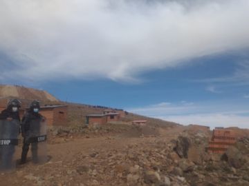 Vecinos reportan tensión en esa zona de la ciudad.