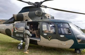 Ejército efectuó relevos helitransportados en tres puestos fronterizos con Perú