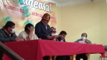 El gobernador de Potosí está en la COD.
