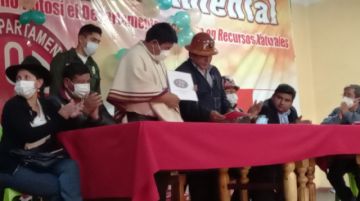 El gobernador de Potosí está en la COD.