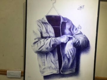 Los trabajos expuestos por los artistas están inspirados en diferentes temáticas