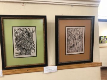 Los trabajos expuestos por los artistas están inspirados en diferentes temáticas