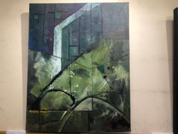 Los trabajos expuestos por los artistas están inspirados en diferentes temáticas